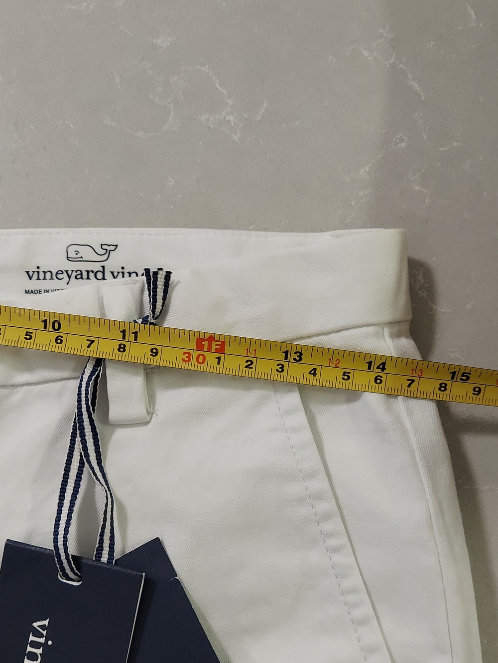 Vineyard Vines Shorts, New! Size 6, White Breakers, Cotton - Picture 8 of 13